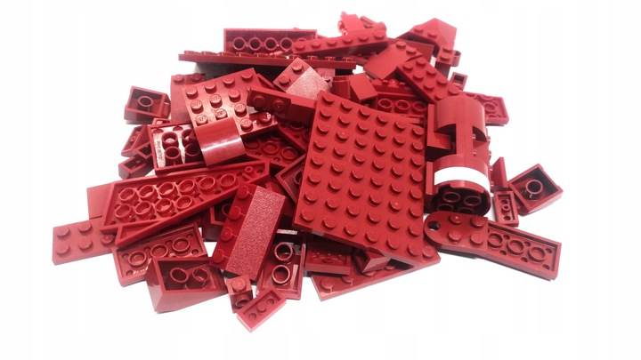 225. Lego Dark Red czerwony Mix 0,1 kg 100 g 2 2e44ddfda82695ad98240c78a63b449a