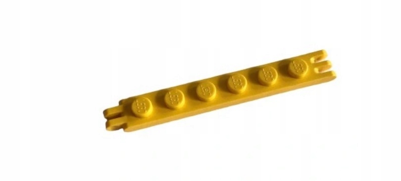 088p19.a. LEGO space zawias 4504 płytka 1x6 - 1 sztuka żółta 1 8ae7ed89b2e33116d69947fe671cfe48