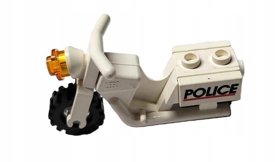 137jc. LEGO system x81c01 Motor motocykl x81c01 motor town policja biały 1 64354f41e0ed099b25d9146b45462be2