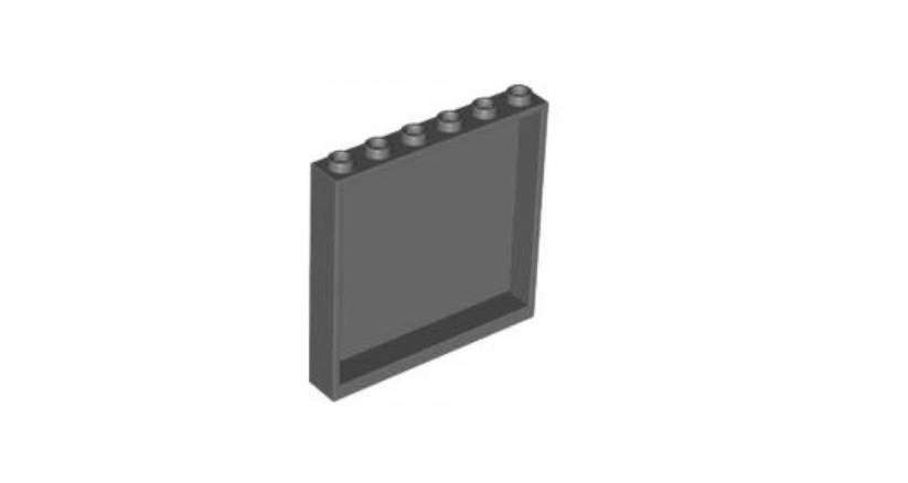 101i. LEGO 59349 1x6x5 Panel szary ciemny 1 913fdf3300d697208999bf9c6c6f1cd3