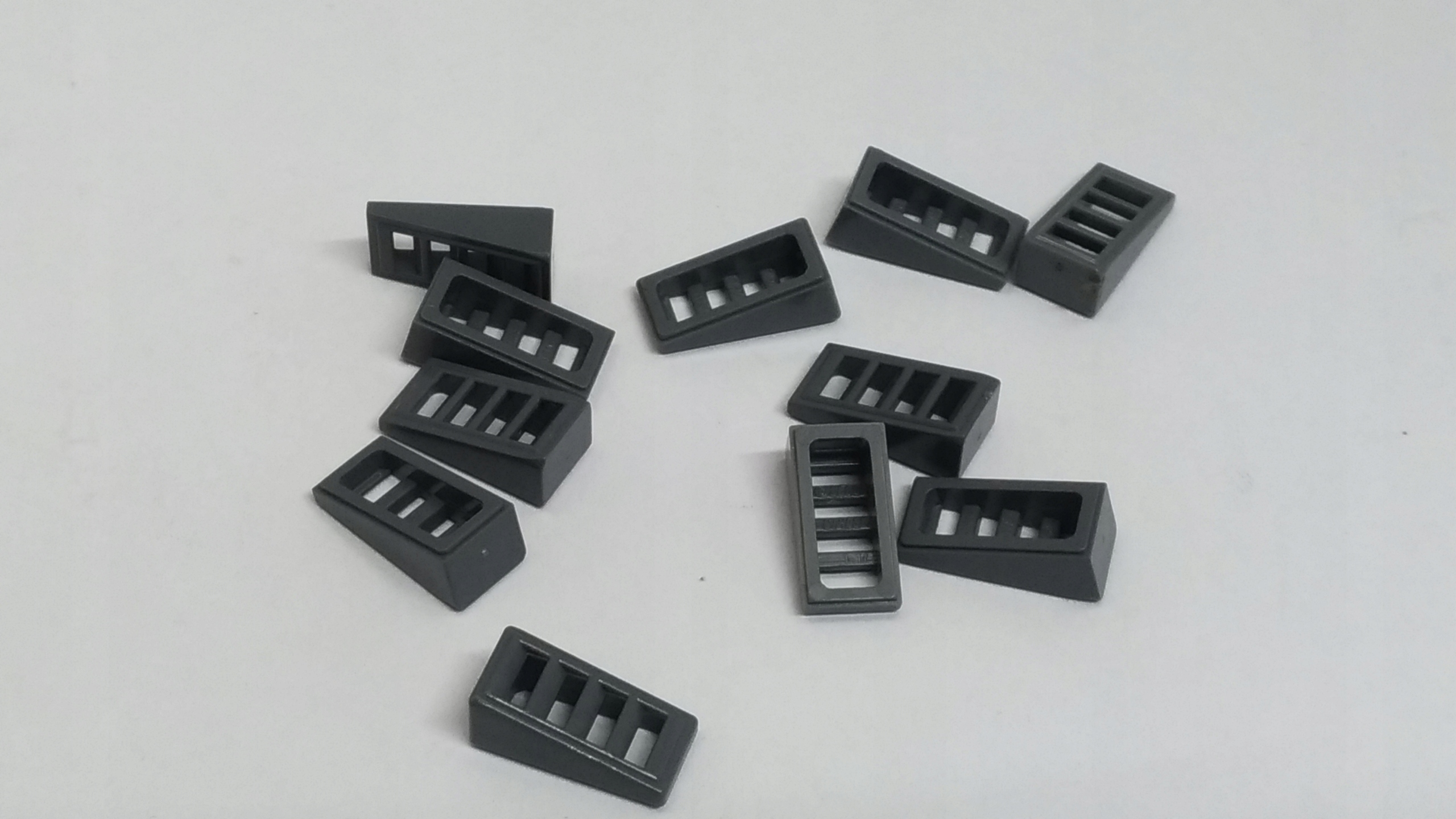 417a Lego 1X2 GRILL, szayr ciemny 61409 - 10szt 2 a2ee594bdd922e7d6c0075fd361b141c