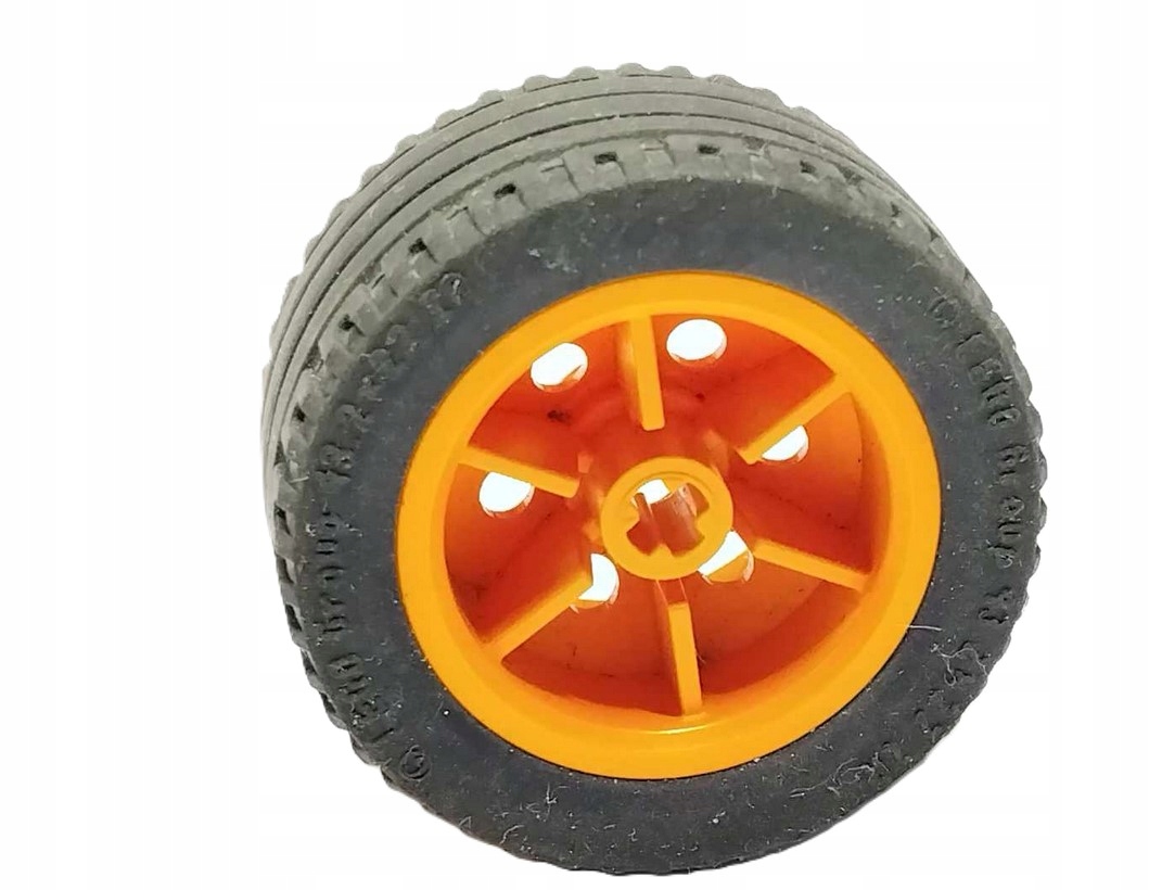Ja1. Lego Technic Koło (opona + felga) 43.2x22R 504087 pomarańczowa 1 kompl 1 23117386b24577bbfadcbc9b71e3bdc2