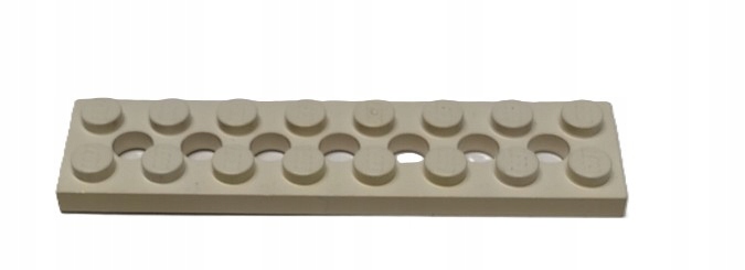 105j3 Lego Technic Płytka z dziurkami 2x8 3738 - biały 1 02f131ccf3be52f2f97cf5ed79c964f8