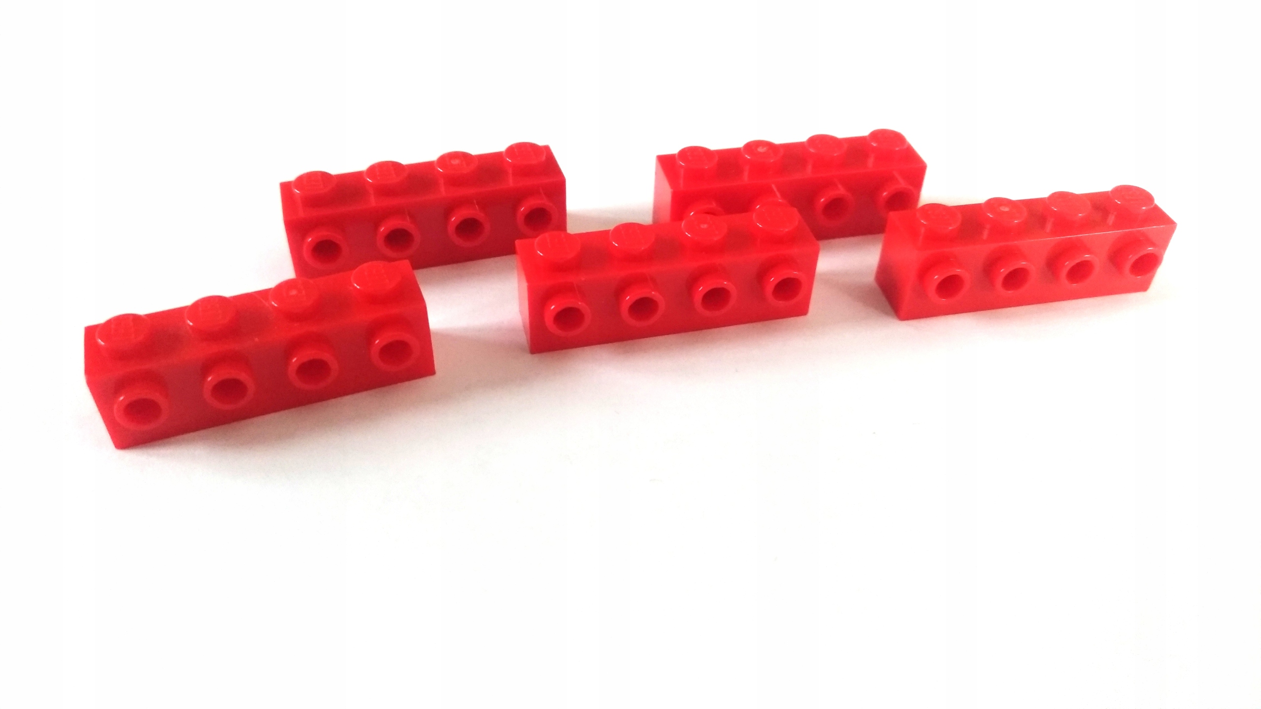 110b. Lego 1x4 30414 zestaw 5 szt czerwony 2 b51f4c8f92f9e2c08dc69e82272f3f47