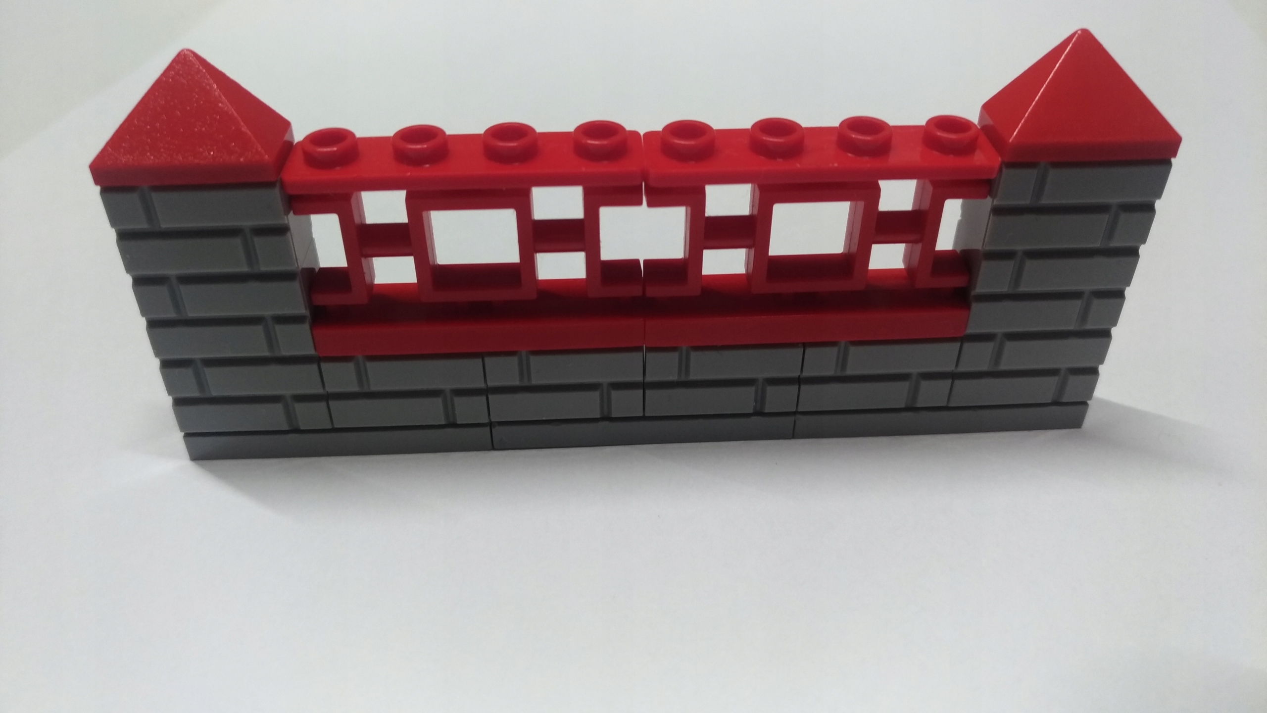 159z Lego płot ogrodzenie mur murek 1x12 czerwony 2 48ed5d312c0843bbc3d23d84d4fdb77d