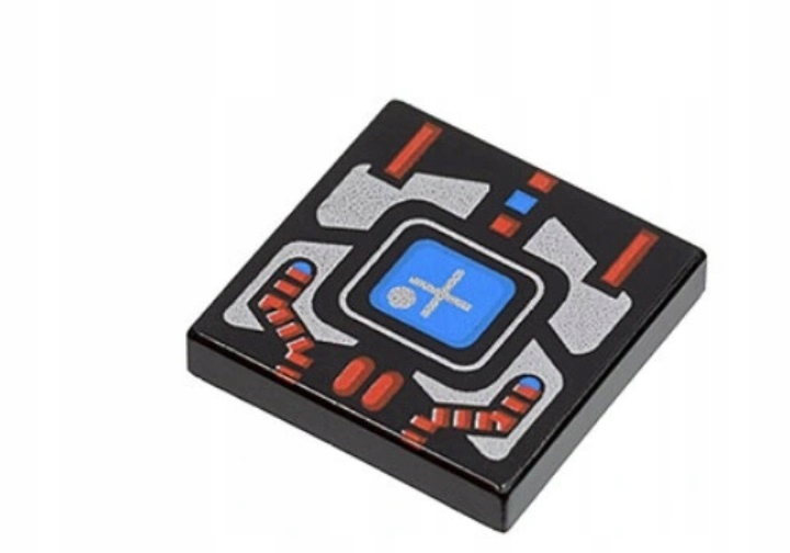 17b21. Lego nadruk space 3068bp51 płytka 2x2 1 0325ab59ca68f115952e60d6c081ec19