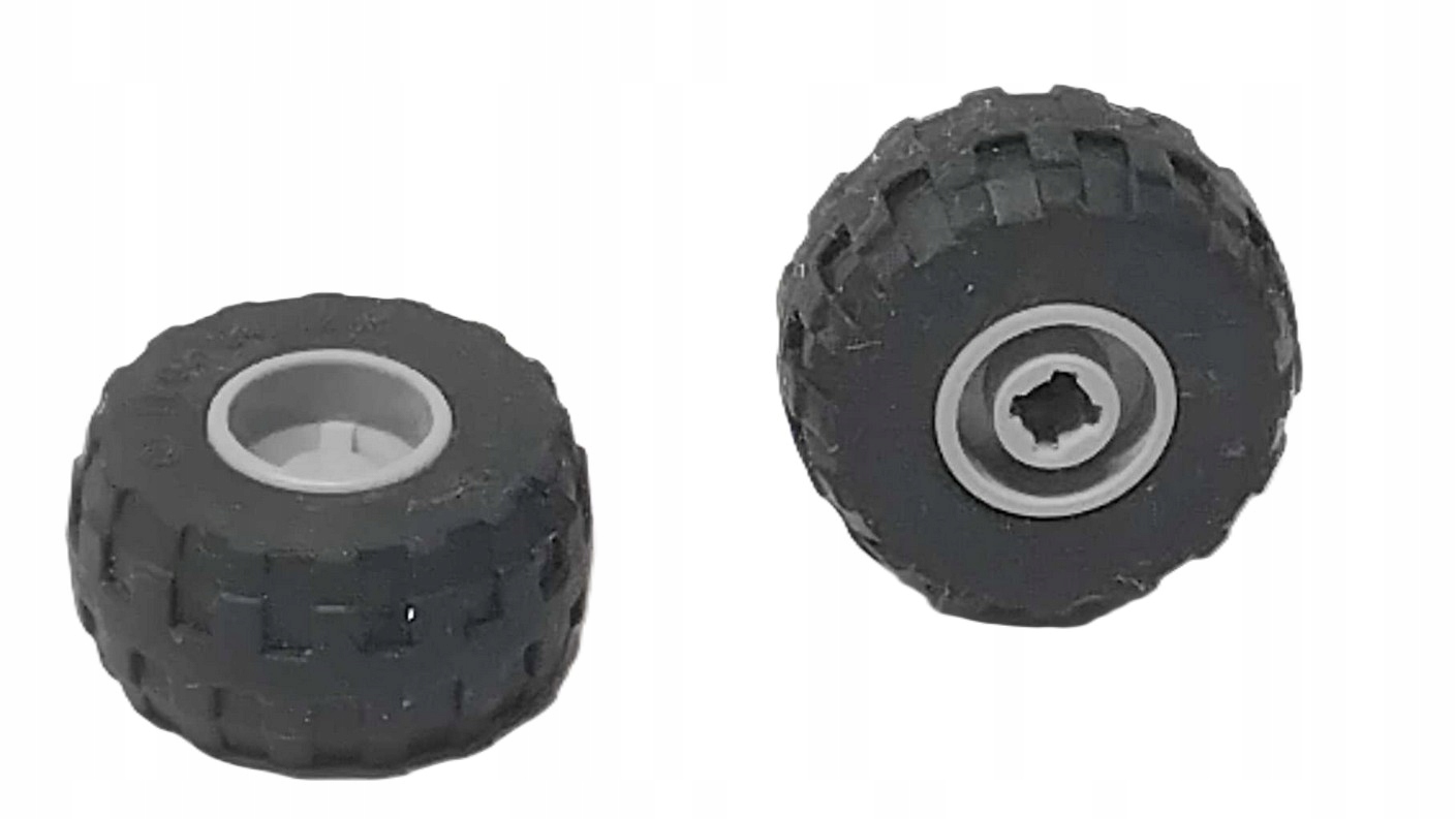 N3b Lego Koło (opona+felga) 24x12R 6014 - 2 sztuki felga szara 1 3e371277aba5b5dd907725799832d06f