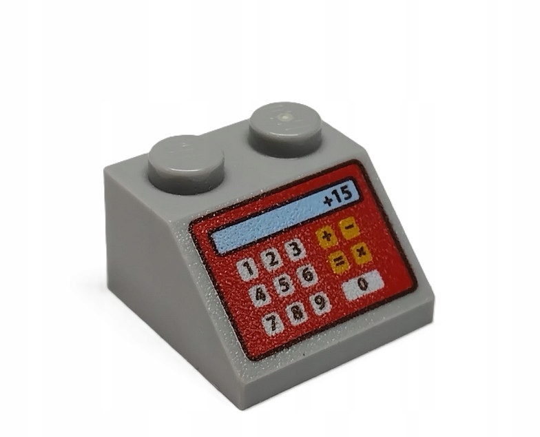 17H1. LEGO Legoland SPACE Police klocek z nadrukiem 3039p szary 1 6e8aaa6093429ccfe0836e43d7ba223d