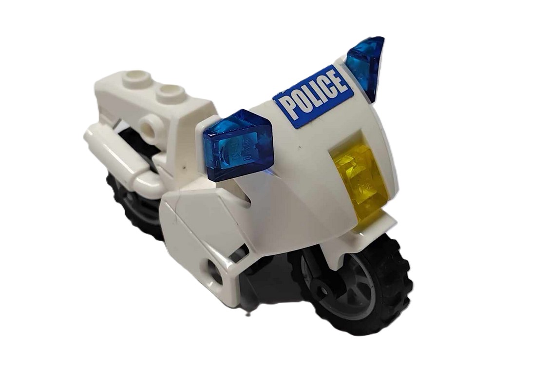 137r12e. Lego motor policyjny policja 52035 54200 z kołami 1 37f683528458899e9459305b0f483f64
