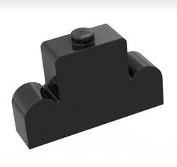 005D3. LEGO 4088 - brick 1x4x2 czarny 1 5340dbb30896614c70c1db16d51c7704