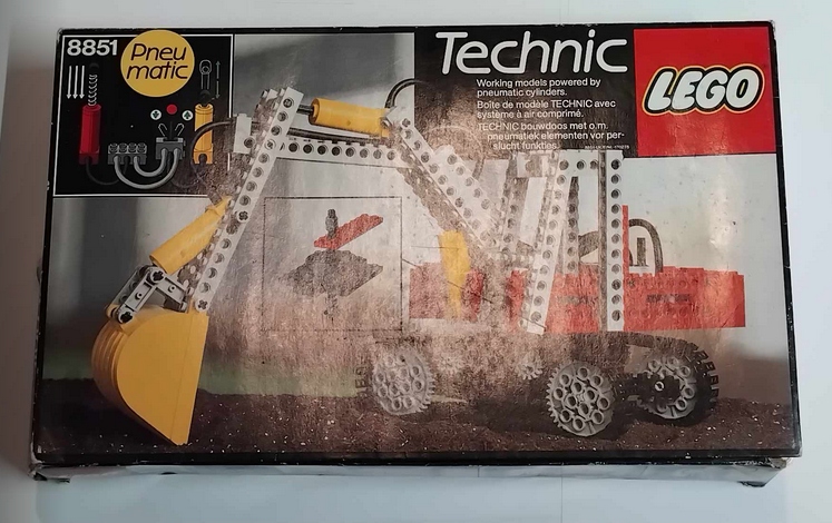 66Y5. Lego technic zestaw koparka 8851 2 c64a9e258bede86cf2d7047361a6cde1