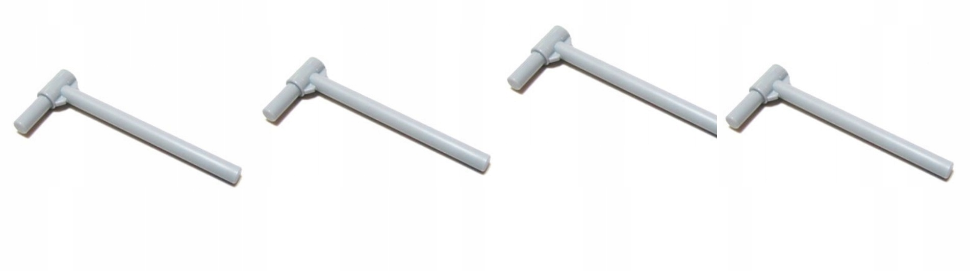 193yb Lego antena Pręt 5L z uchwytem 87618 szary 1 7ef3a3b6fdf1e644df794046375e9286