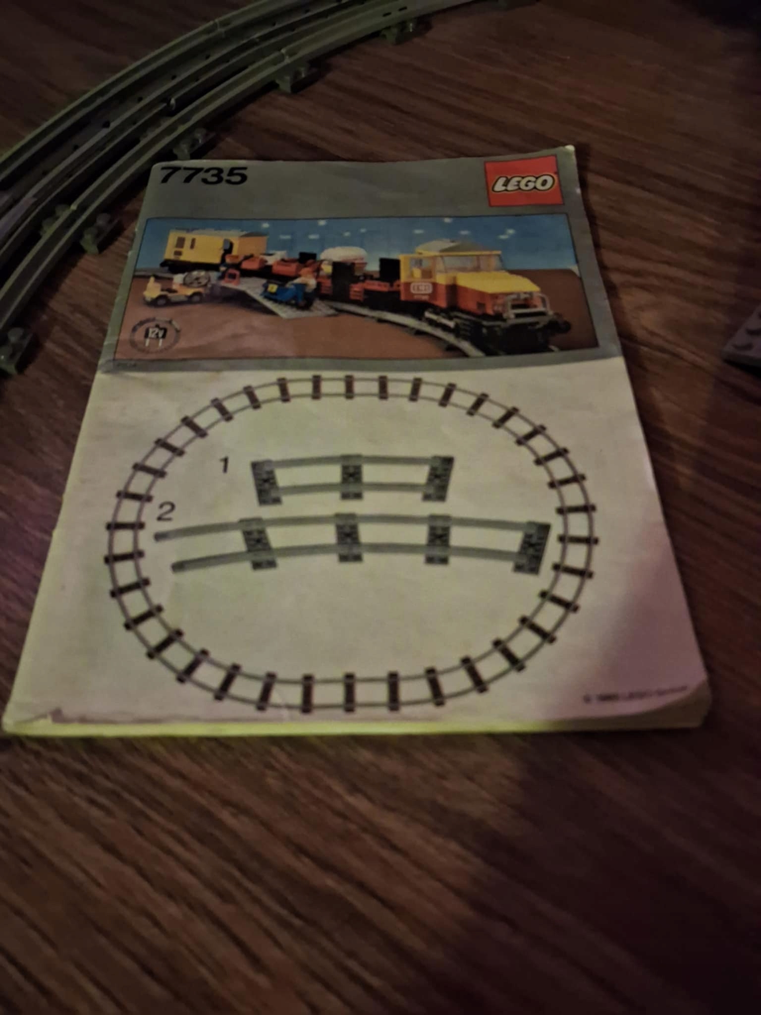 3A. Lego 7735 pociąg 12V lokomotywa i wagony train pociąg 12V. 5 04068b36bf9717bc44e4c868f347e573