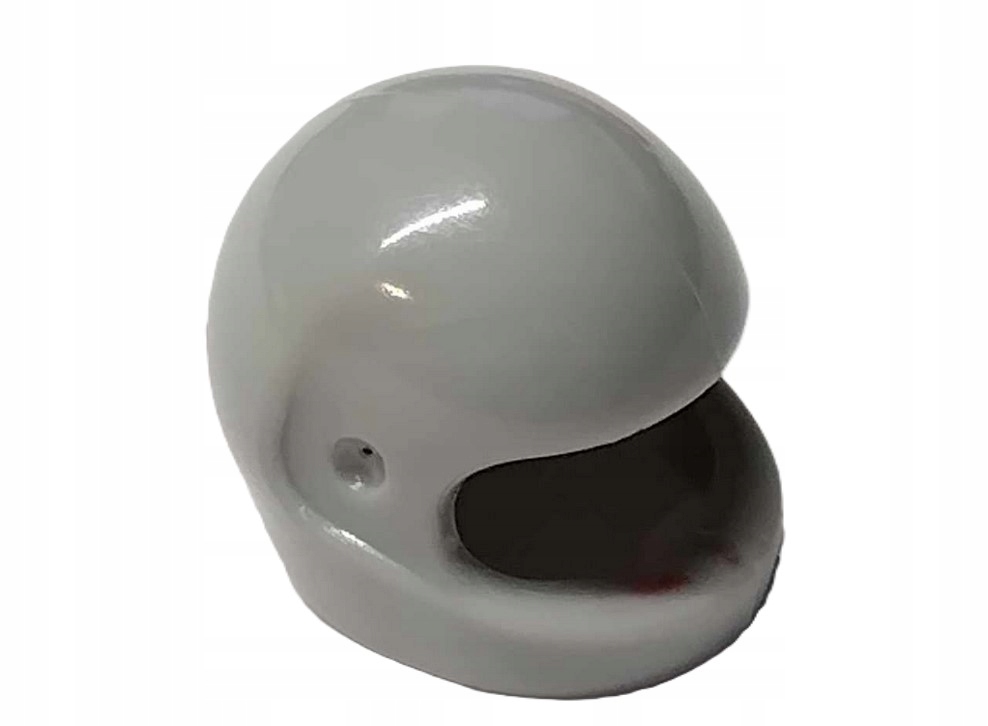 153G5. Lego kask motocyklowy 2446 szary jasny new - 1 szt 1 1b026840f9a2be2ab7dc436995433746