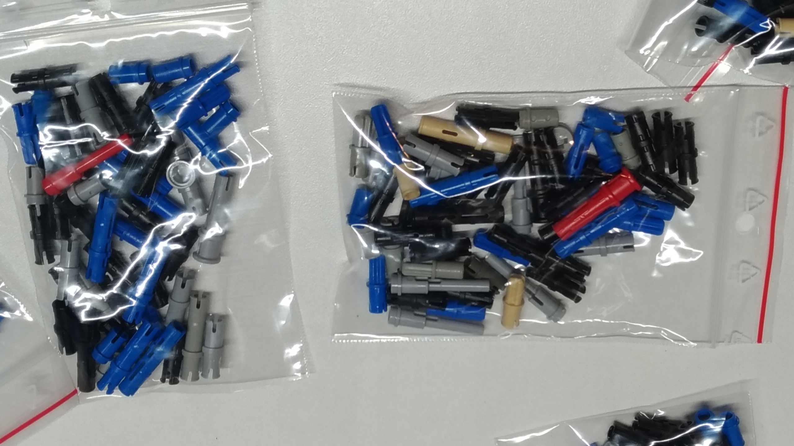 012B. Lego Technic piny łączniki 50-55 szt MIX 10g 3 1ef0a1ee607ea7a6042f936252c2077a