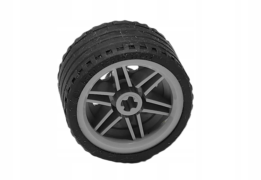JF1b Lego Technic Koło (opona + felga) 55978 56145 szary 1 komplet 1 05a2b54f8fdaa067c09d9606d548a026