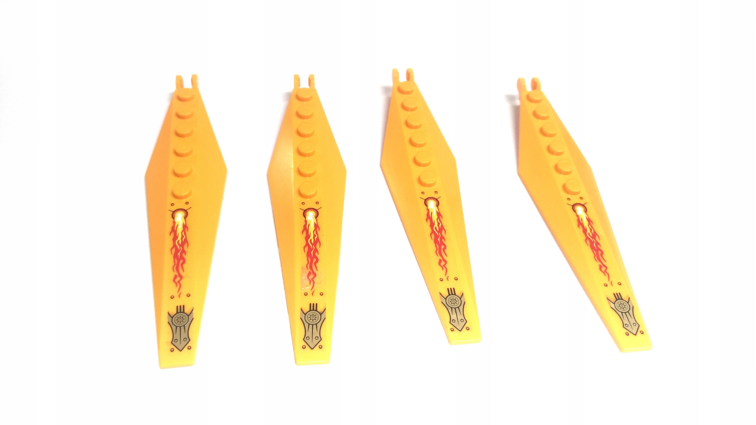 391c. Lego zestaw śmigła duże 4 szt żółte 57906 1 3a69f332911ea3a0e28805297f55a545
