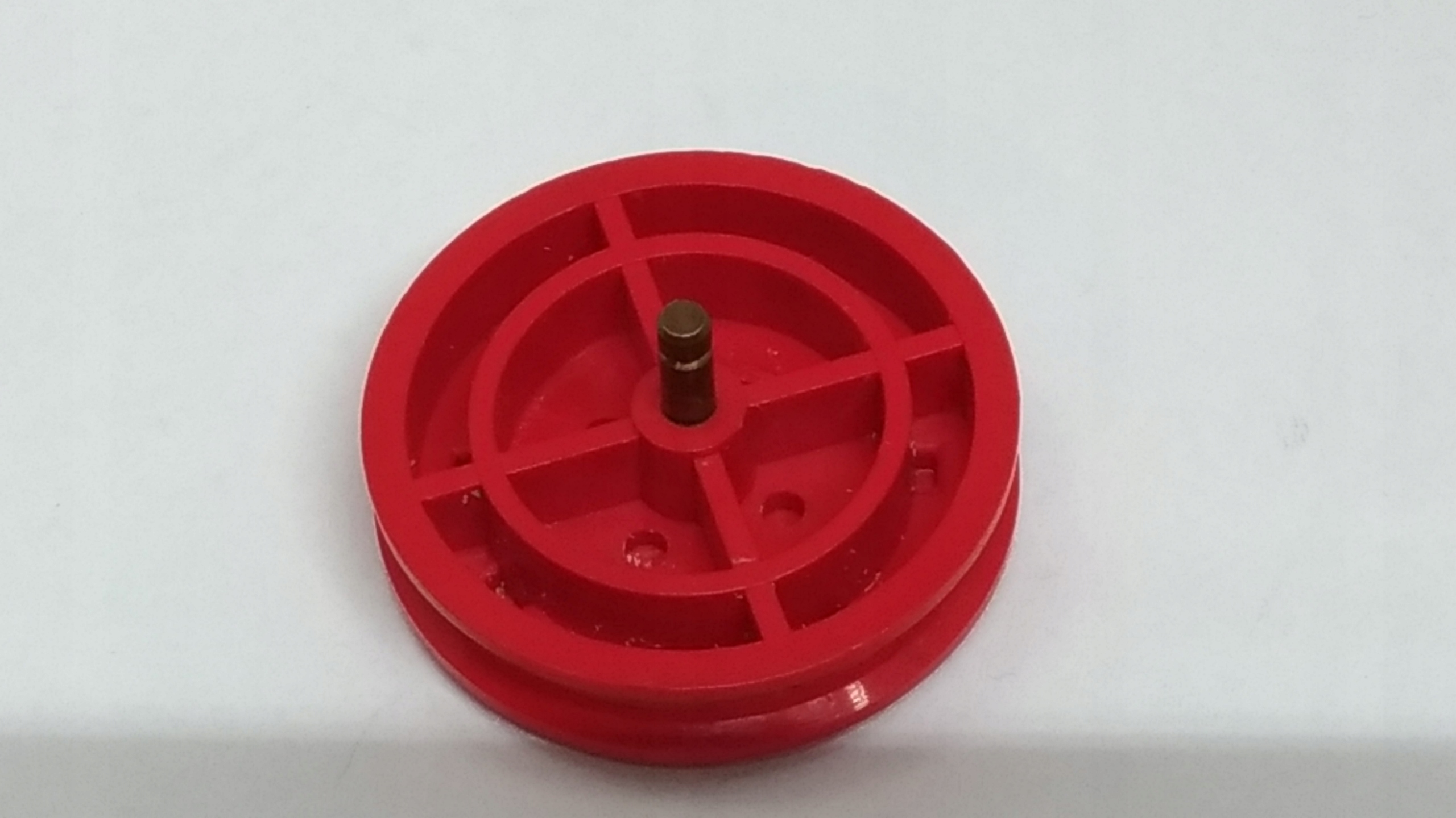 008p Lego koło do pociągu 715 czerwone PAT PEND 2 ebe9f951b8efe6f06d743b471754f379