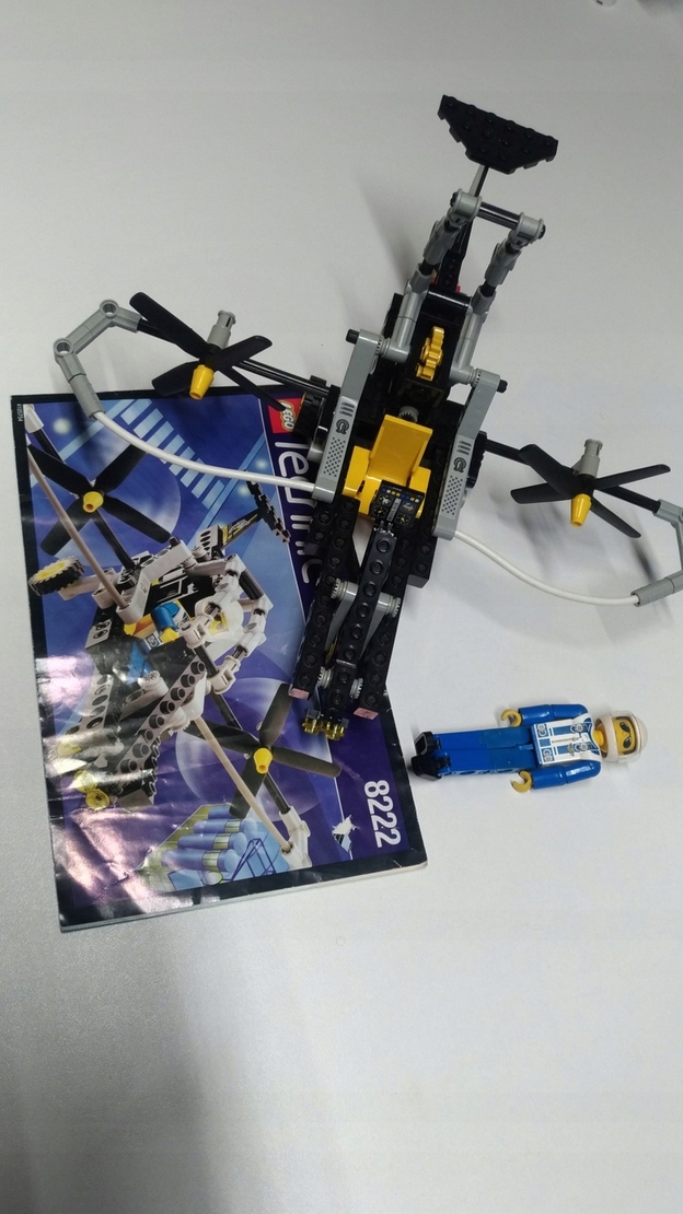 66Y3 Lego technic 8222 Samolot testowy VTOL Airpla LEGO Technic 8222 4 639064c2072f882dd85d63da2403f055