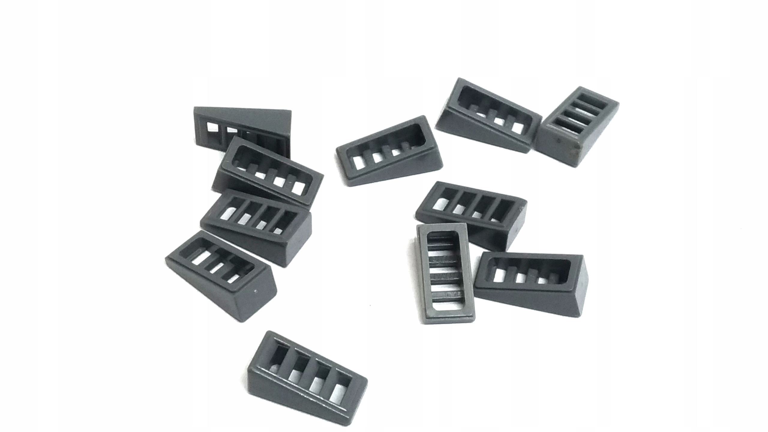 417a Lego 1X2 GRILL, szayr ciemny 61409 - 10szt 1 e889b28a13c37c35581acf85a1a90f14