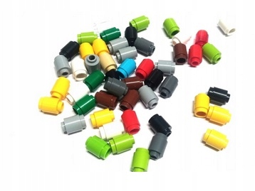 040B Lego walec 3062 drobne 1x1 30 sztuk mix 1 2c37f963157b11536479036d5e6b0428