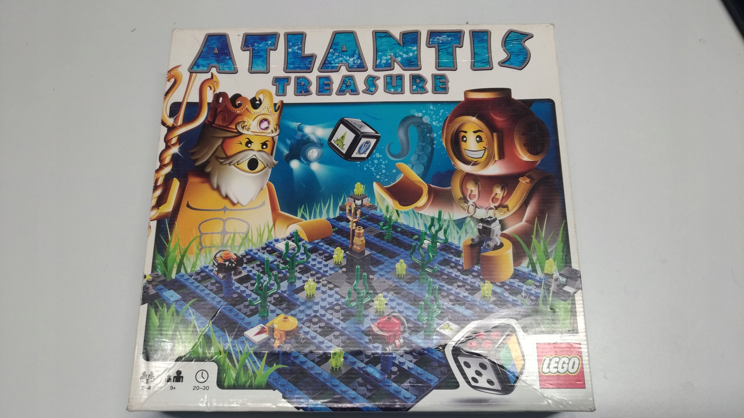 Lego gra 3851 atlantis pudełko i instrukcja 2 cb95024d9f443e48d611fb0383abbcb4