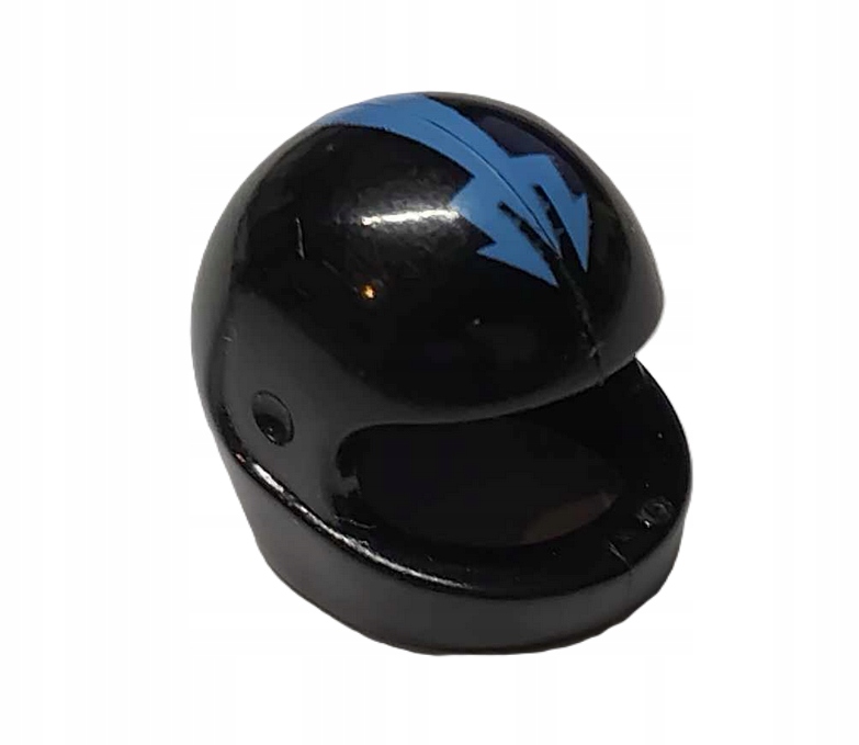 153G16. Lego kask motocyklowy 2446 czarny nadruk - 1 szt 1 d9017564d7967e375ff17c7a8ee93433
