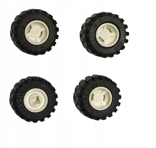 M1b. Lego Koło (opona+felga) 87697 6014 - 4 sztuki 1 324ae94ecff0f30e705184ccb7992b1d