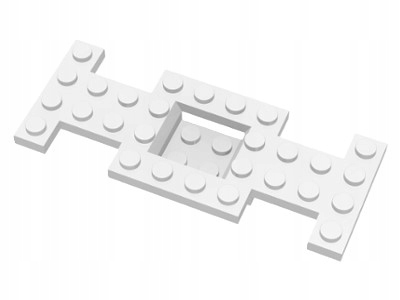 181h4d Lego podwozie podstawa pojazdu 4212 białe 1 8f437c7e1a119495410d75ae180930ef