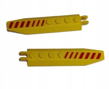 007H11. Lego samolot śmigło łopata 30407 - 2 szt żółte naklejka 1 df9bca6746a25ec6589828514190be63