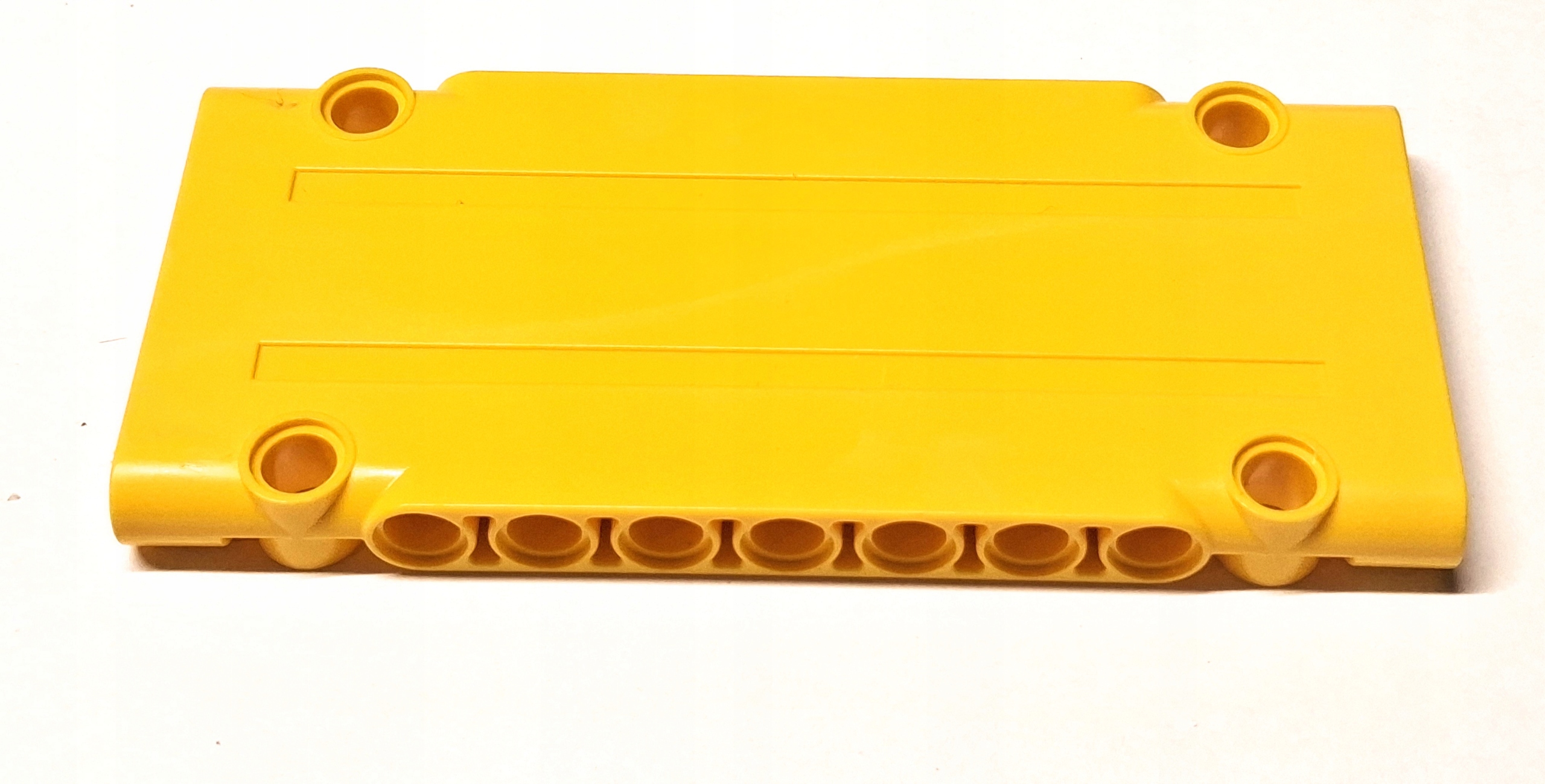 008A7. LEGO panel technic 64782 żółty 1 6225e03a05ed8133302af3d7d5a19430