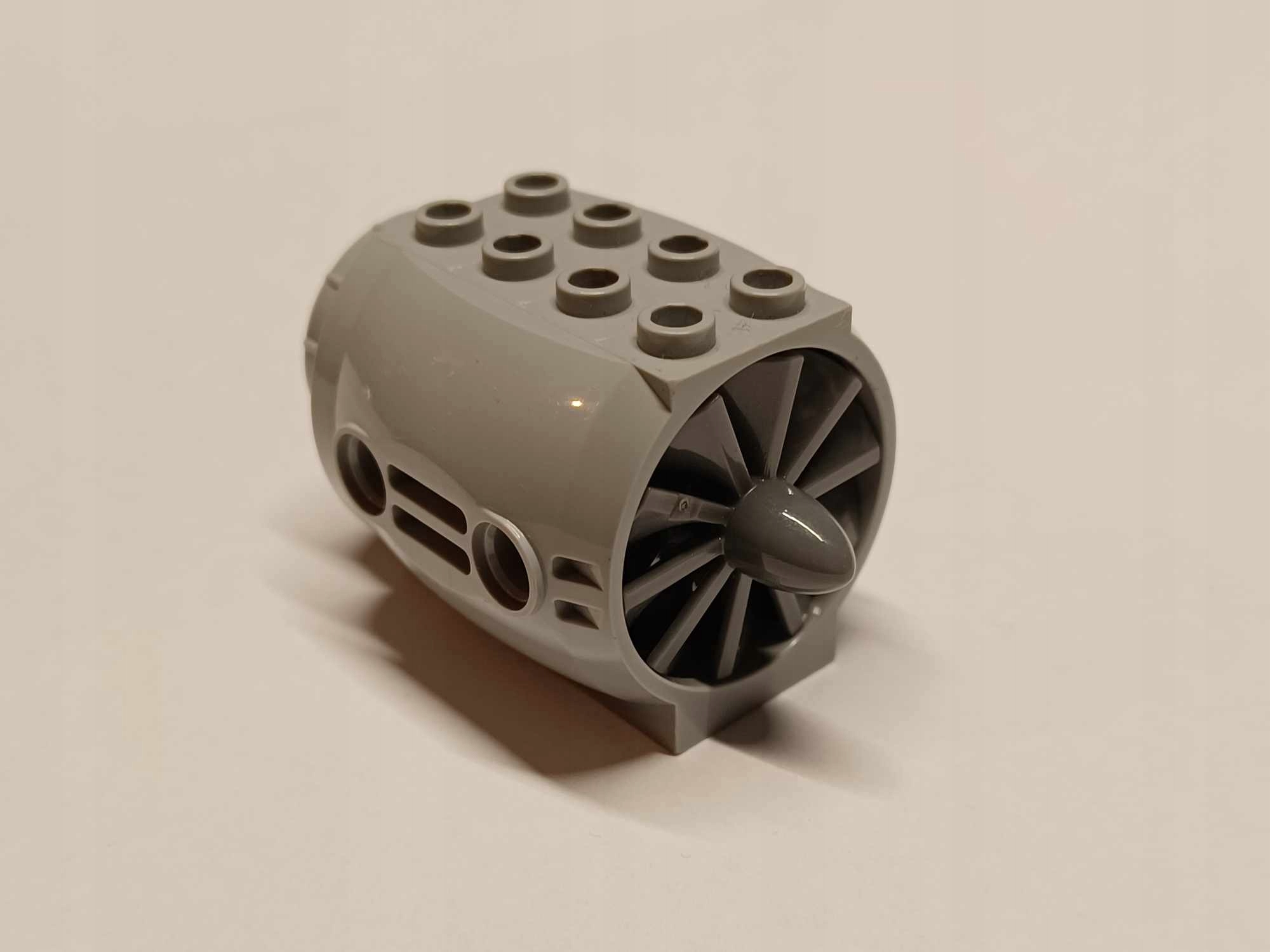 199F5. Lego technic silnik turbina 49148 43121 - komplet szary jasny old 1 dd68655f7a806c2466959fb98be76893