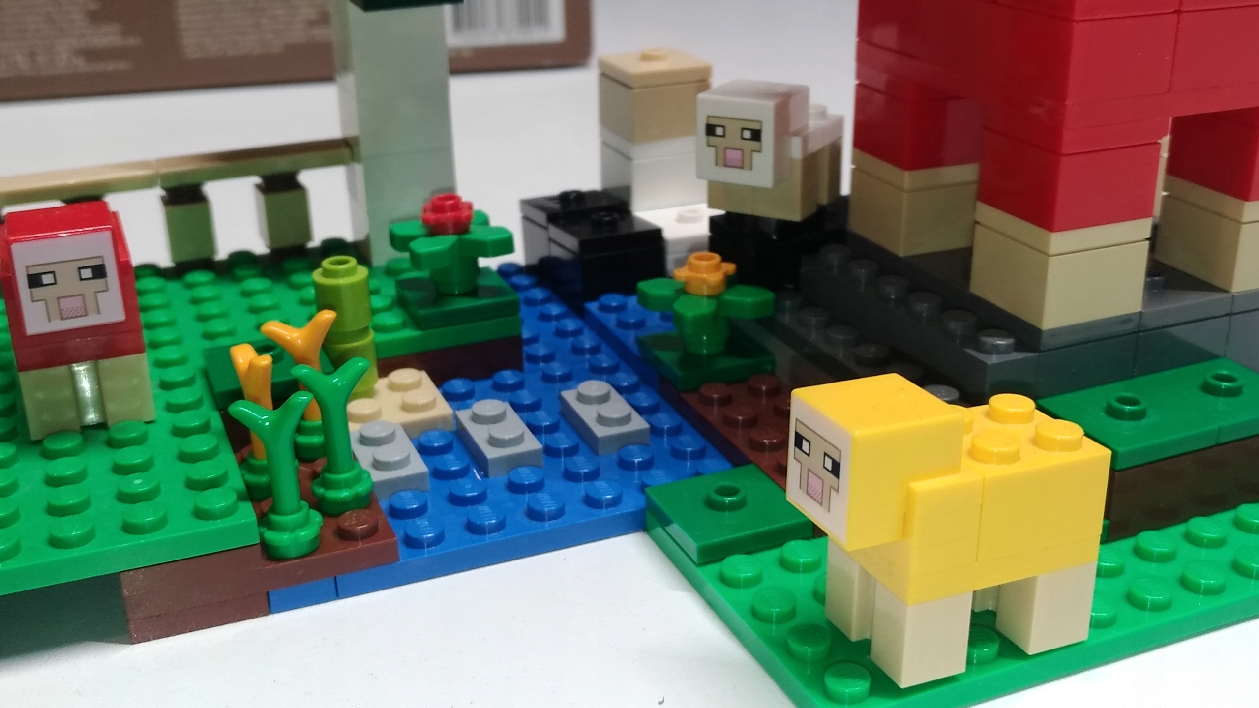 67L. Lego Minecraft Farma Hodowla owiec 21153 3 023bbb68a7af9e40f664291f41063075