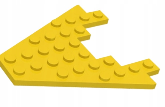 275e1. Lego 6104 płytka 8x8 skrzydło żółte 1 0b3485ece70d78435d7cfbcfc5c23031