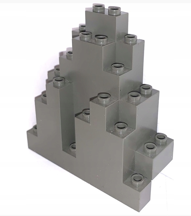 130aa. LEGO 6083 skała ściana panel szary old 1 a5ad4f27e482fac7bf5e68b562878390