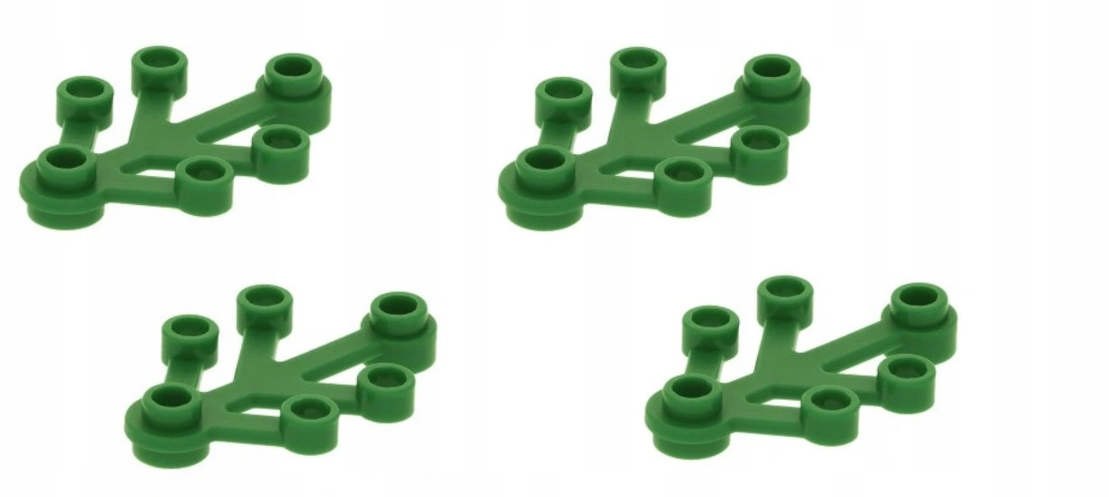 184a2. Lego roślina liść 2423 zielony - 4 sztuk 1 0cfe47d167d95670f7da9c8a71b122aa