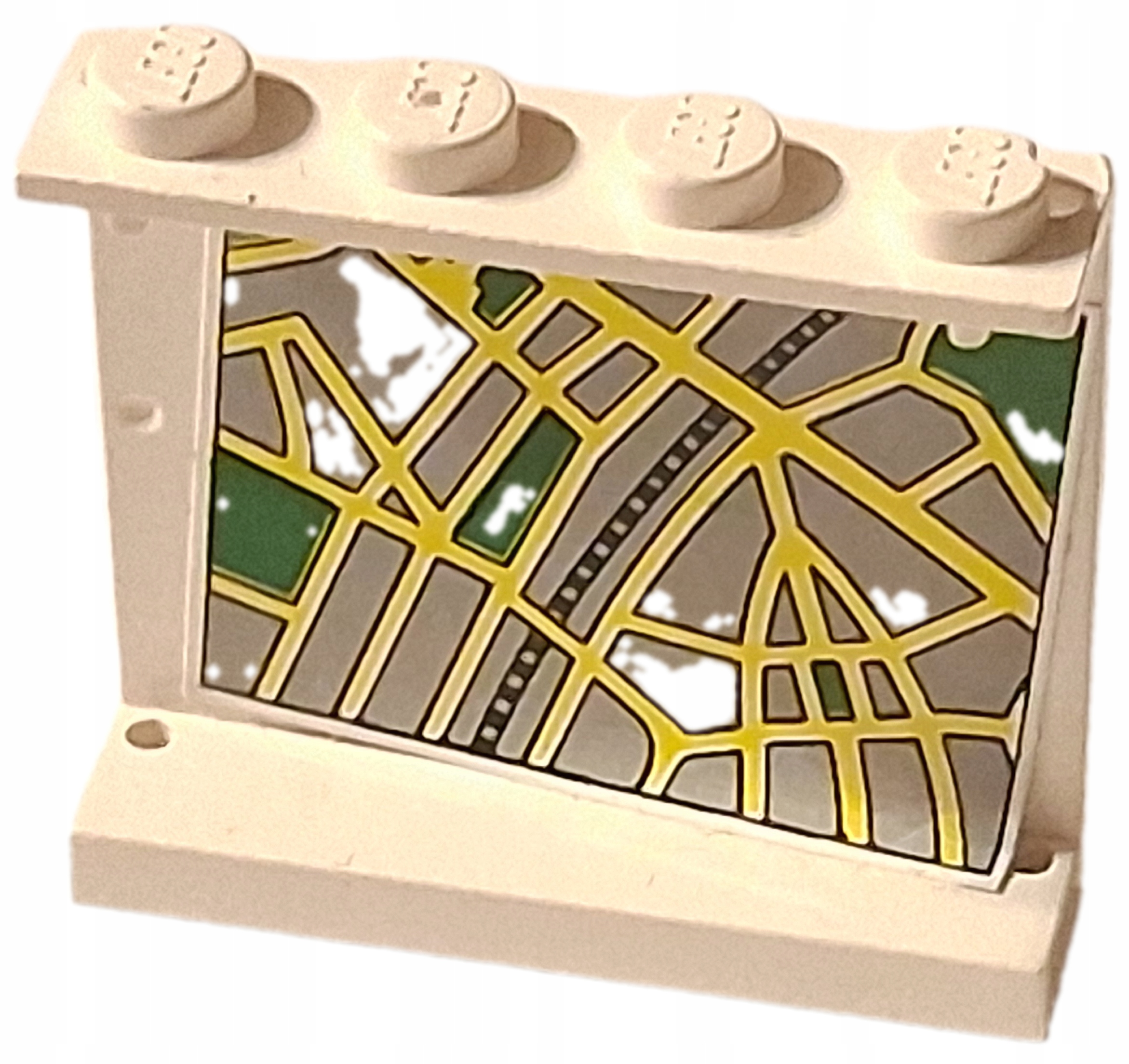 119x1i. Lego panel pociąg trasa 4215 mapa 1 fd678007ecb58adcfc3a08773f9dde0e