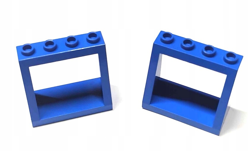 176c3. Lego okno 2352 rama 2x4x3 - 2 szt niebieskie 1 bd667a33c64e2a85073d82b1f8cce569