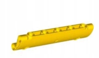 008C1. LEGO panel technic łukowy 3X11X2 4540613 62531 żółty 1 9365da351fec820064b29f17e7e8fafb
