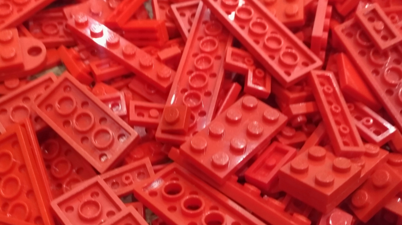 064. Lego czerwone płaskie 0,1kg MIX 100g 4 ba24ca7a5a25bc357166a98823418891