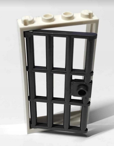 278A2. Lego drzwi z kratą więzienie rama 60596 i krata 60621 komplet 2 c0571b31ef588e79eb9b653fca08406e