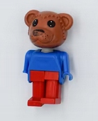 138ad. Lego Fabuland figurka miś 2 1652d4b6f0da8b1d44fb185f28271b22