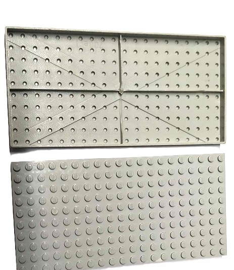 016O4. LEGO system płyta10x20 Lego 700 Płyta gruba szara jasny old 1 sztuka 1 fae5cb3d45af6f8a567f3649dbe831ef