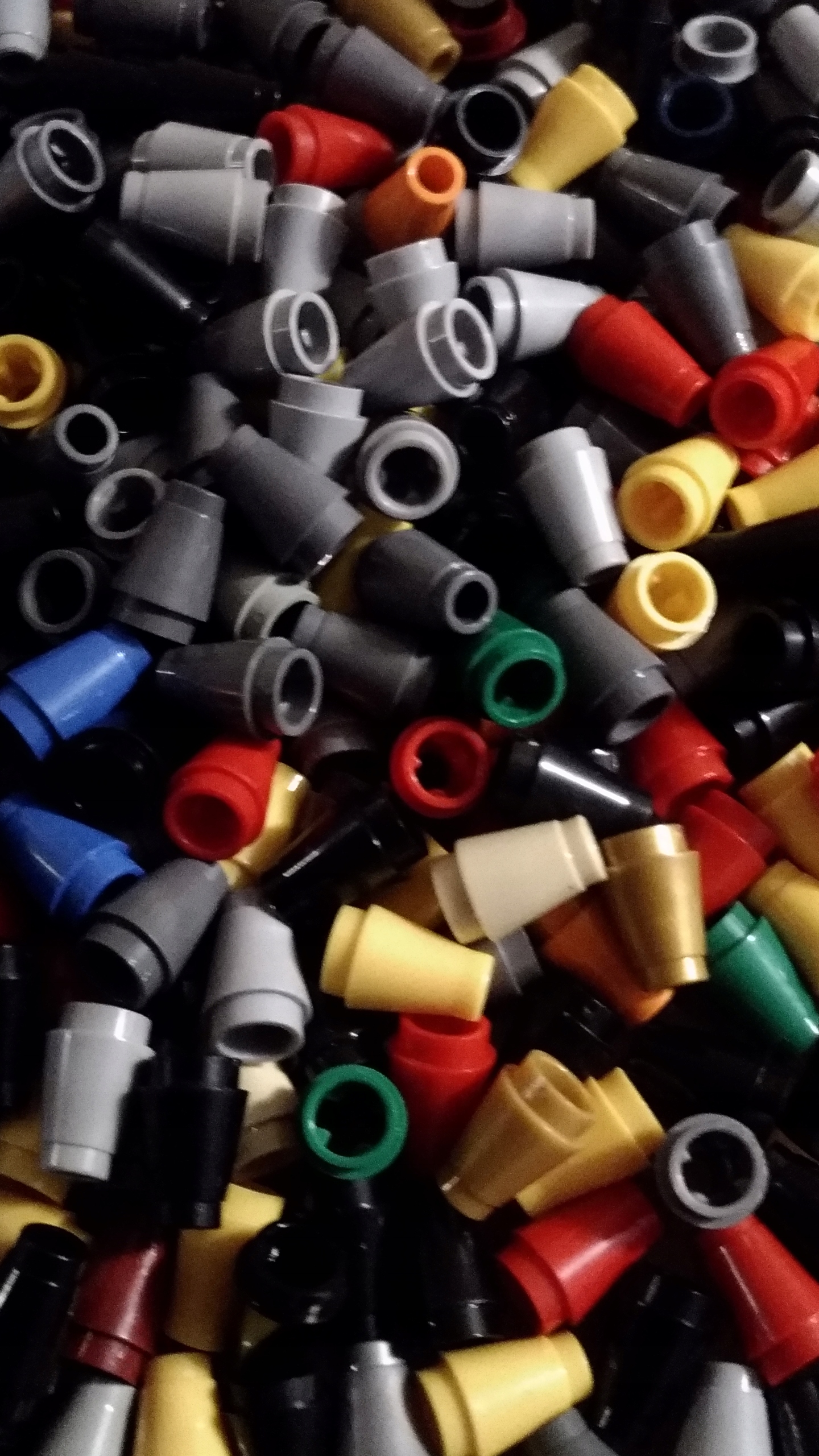 040a. Lego stożek 4589b 1x1drobne 1x1 30 sztuk mix 2 3932e02d01654888fbce1d61f12a11ab