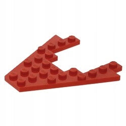 056B1. LEGO system 4475 Skrzydło 8x8 z wycięciem - czerwone 1 3cdae08765338a33619b4454335cefe7