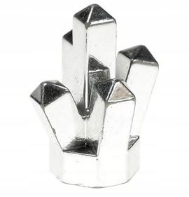 051A4. Lego Kryształ skalny 1x1 30385 Srebrna/Chrome Silver - 1 sztuka 1 b452ebc3aabefb9d129a385b04dd1dad