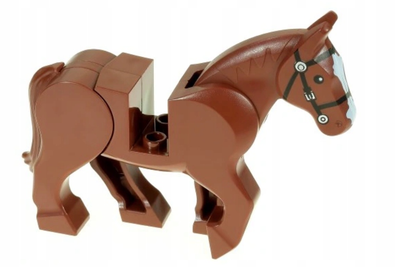 591x. Lego koń 10352 brązowy ruchome nogi 1 47818fa089b49c5648be3bfc1b5c0472
