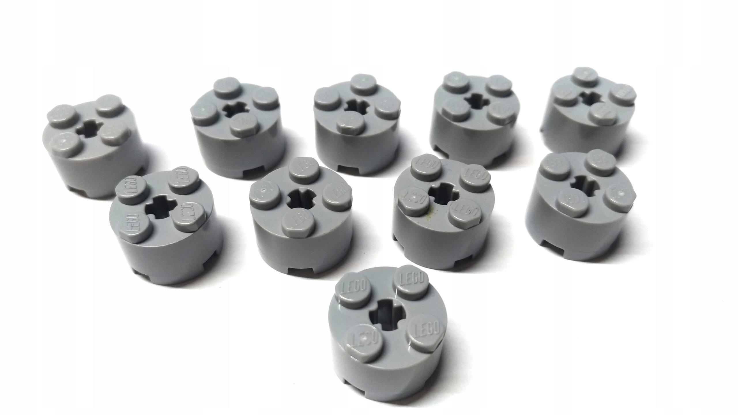 087f. Lego 2x2 szary ciemny new Round 6143 -10 szt 1 fb65f132a1f80e629c3f99946fa38af2