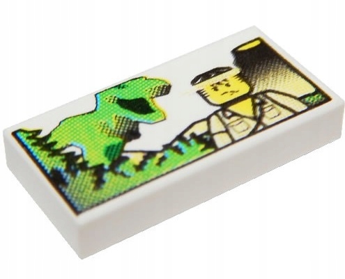 172a2. LEGO 3069bpx16 Adventurers dinozaur 1x2 tile 1 87469041ee3f503177afc08aa6007b32
