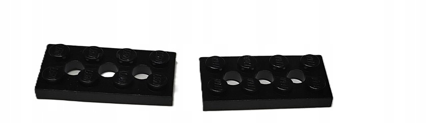 105L2 Lego Technic Płytka z dziurkami 2x4 3709 - czarne - 2 szt 1 ee8e41bcb60336c5c94d325af97c3177